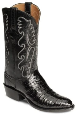 Lucchese Men's Handmade Classics Caiman Ultra Belly Western Boots - Medium Toe
