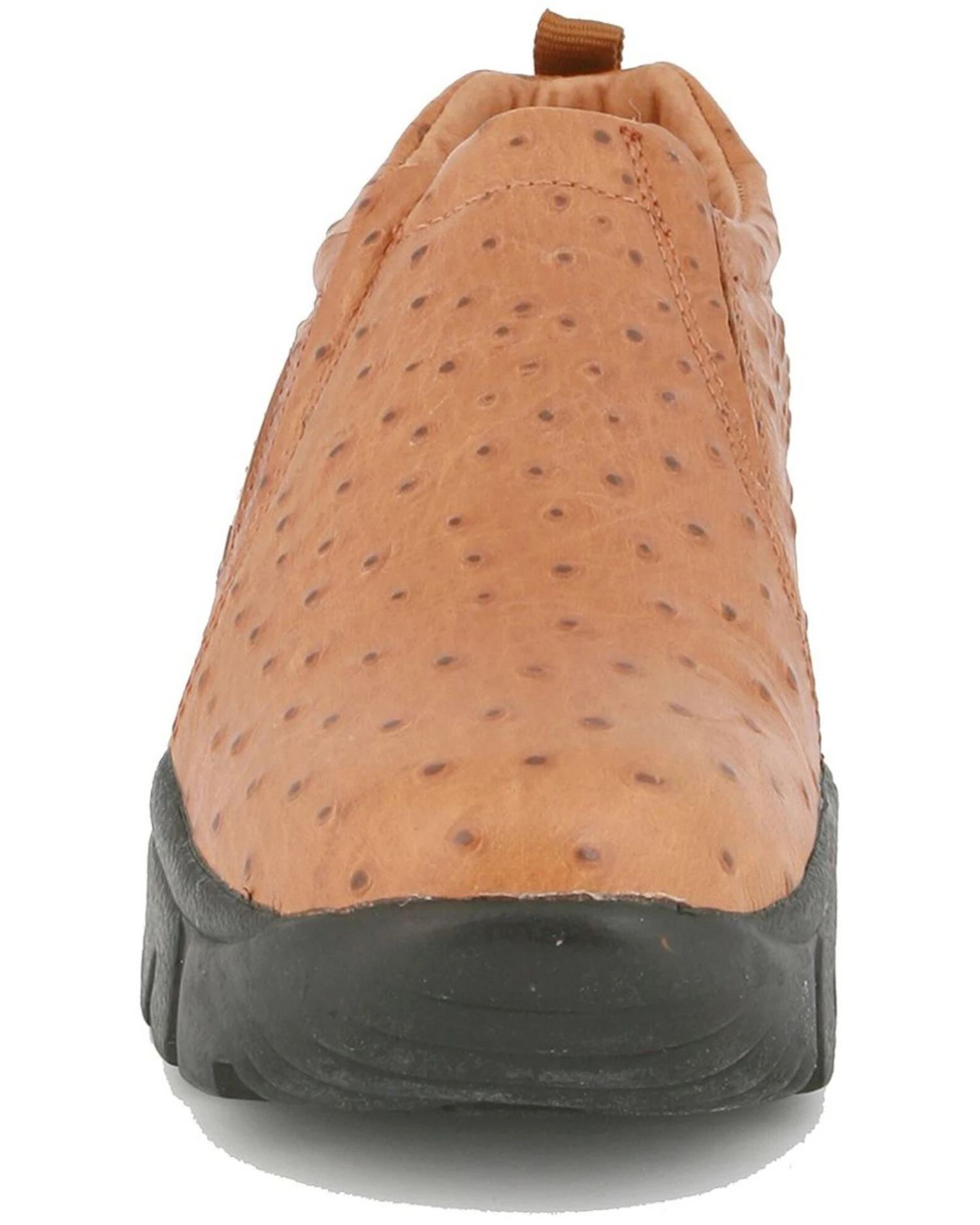 Roper Ostrich Print Leather Slip-On Shoes 7 Roper Ostrich Print Leather Slip-On Shoes - Image 5