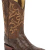 Justin Men's Truman Full Quill Ostrich Western Boots - Broad Square Toe -Western Cowboy Equipment Store 066A48 35 P1