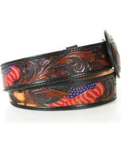 Tony Lama Men's American Heritage Eagle Belt