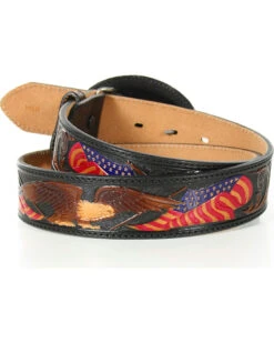 Tony Lama Men's American Heritage Eagle Belt 8 Tony Lama Men's American Heritage Eagle Belt -Western Cowboy Equipment Store 1000007712 200 P2