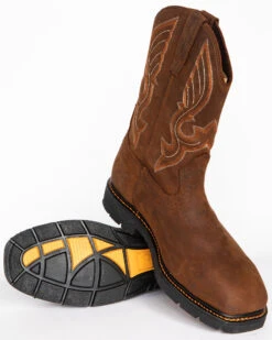 Cody James Men's Waterproof Pull On Work Boots - Composite Toe -Western Cowboy Equipment Store 2000209666 200 BM