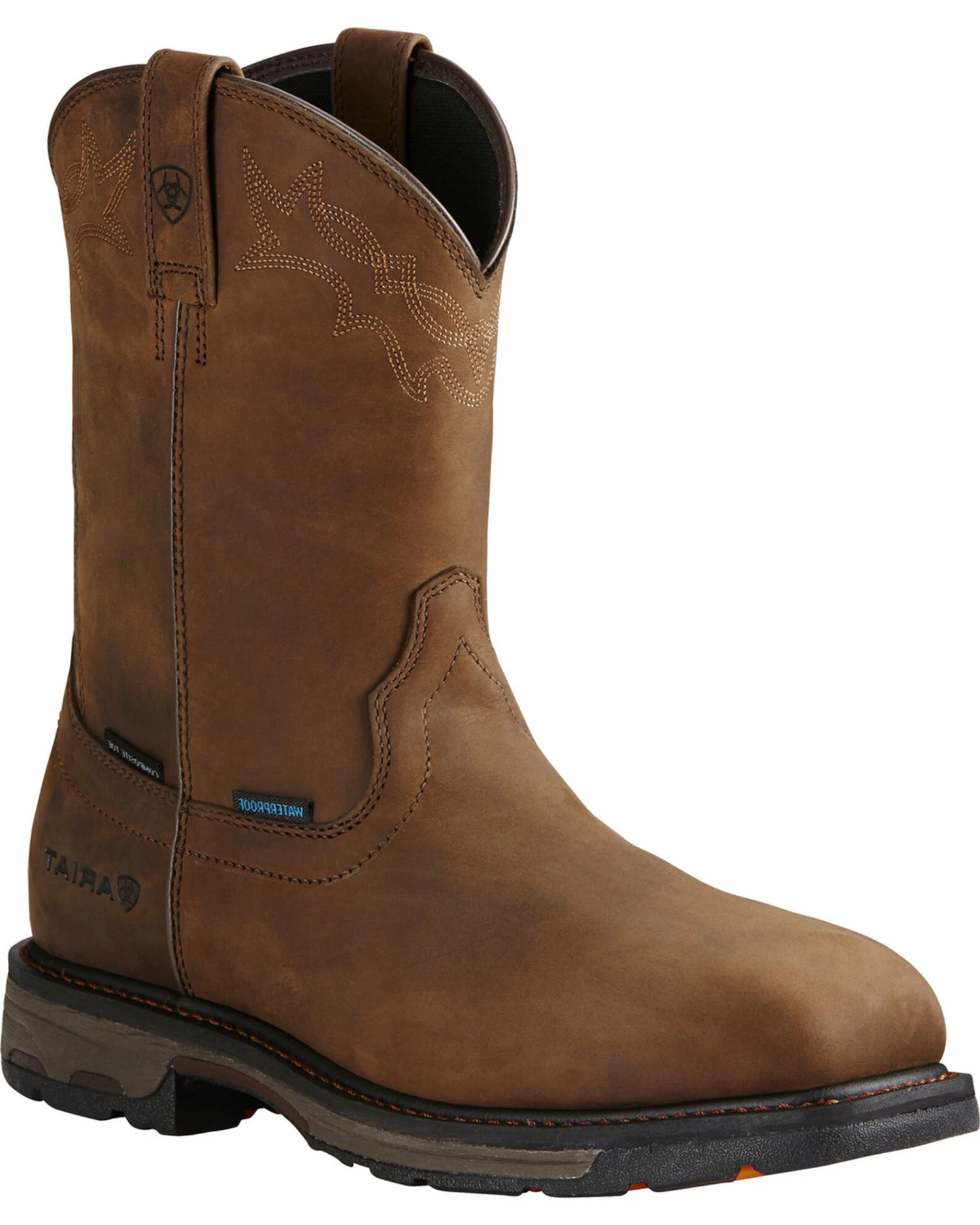 Ariat Men's Workhog Waterproof Work Boots - Composite Toe 7 Ariat Men's Workhog Waterproof Work Boots - Composite Toe - Image 5