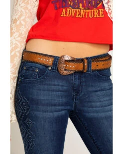 Shyanne Women's Concho And Bling Belt -Western Cowboy Equipment Store 2000220115 440 P1