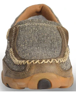 Twisted X Men's ECO TWX Slip-On Driving Moccasins - Moc Toe -Western Cowboy Equipment Store 2000234450 200 FT