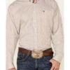 Cinch Men's Beige Tencel Stripe Long Sleeve Button-Down Western Shirt 2 Cinch Men's Beige Tencel Stripe Long Sleeve Button-Down Western Shirt -Western Cowboy Equipment Store 2000240146 250 P3