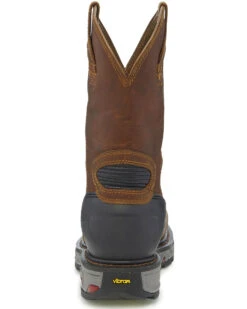 Justin Men's Chestnut Warhawk Waterproof Work Boots - Composite Toe -Western Cowboy Equipment Store 2000242545 203 P3