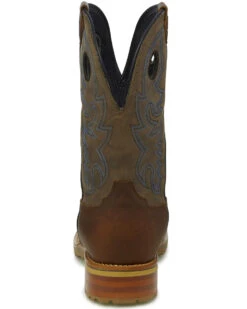 Justin Men's Marshal Waterproof Western Work Boots - Square Toe