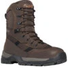 Danner Men's Brown Alsea 8" Lace-Up Waterproof Boots - Round Toe