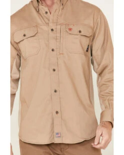Ariat Men's FR Solid Vent Long Sleeve Work Shirt -Western Cowboy Equipment Store 2000269255 250 P3