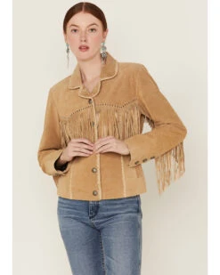 Scully Women's Suede Snap Fringe Jacket -Western Cowboy Equipment Store 2000280470 220 P2