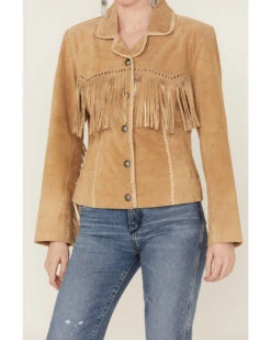 Scully Women's Suede Snap Fringe Jacket -Western Cowboy Equipment Store 2000280470 220 P3