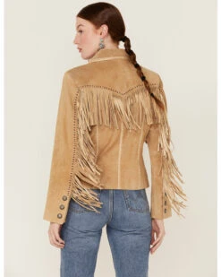Scully Women's Suede Snap Fringe Jacket -Western Cowboy Equipment Store 2000280470 220 P4