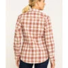 Ariat Women's FR Victoria Plaid Print Long Sleeve Work Shirt -Western Cowboy Equipment Store 2000283798 800 P2