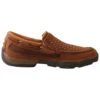 Twisted X Men's Basket Weave Slip-On Shoes - Moc Toe