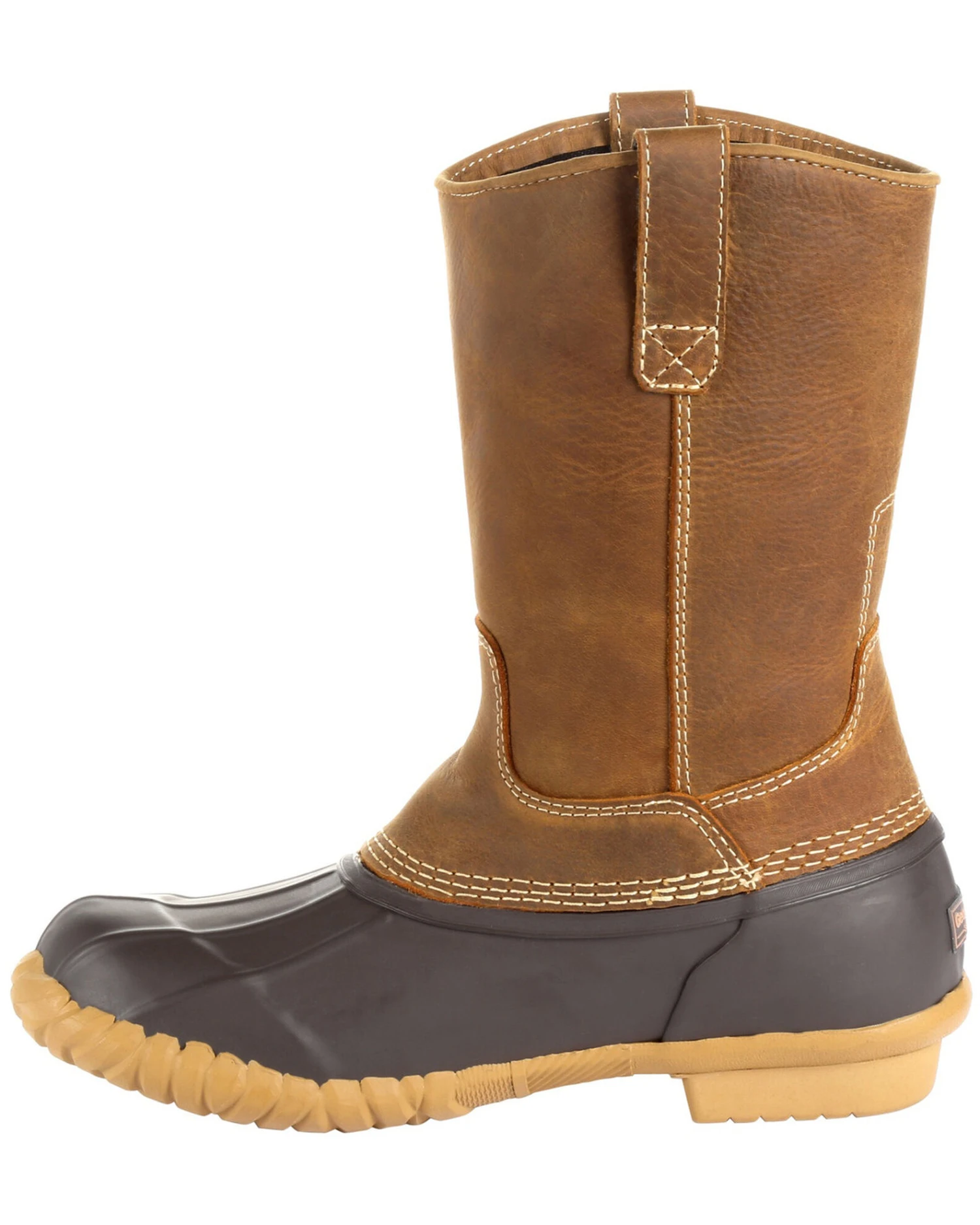 Georgia Boot Men's Marshland Pull On Duck Boots - Round Toe 3 Georgia Boot Men's Marshland Pull On Duck Boots - Round Toe