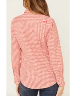 Ariat Women's FR Sofia Geo Print Long Sleeve Button Down Work Shirt -Western Cowboy Equipment Store 2000294417 600 P5