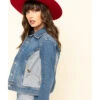 Lee Women's Contrast Denim Seamed Jacket -Western Cowboy Equipment Store 2000323231 400 P5