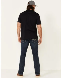 Rock & Roll Denim Men's FR Dark Reflex Revolver Slim Straight Work Jeans 11 Rock & Roll Denim Men's FR Dark Reflex Revolver Slim Straight Work Jeans -Western Cowboy Equipment Store 2000323863 401 P2
