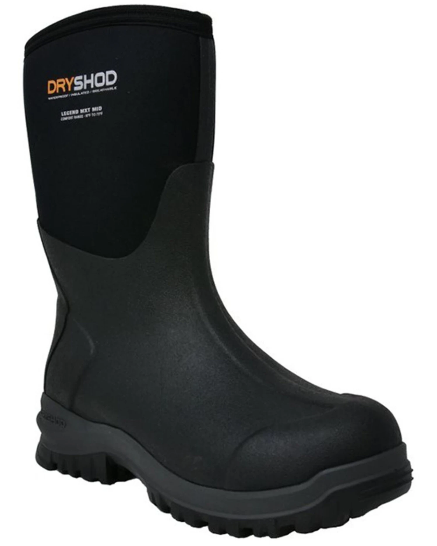 Dryshod Men's Legend MXT Rubber Boots - Round Toe 6 Dryshod Men's Legend MXT Rubber Boots - Round Toe - Image 4
