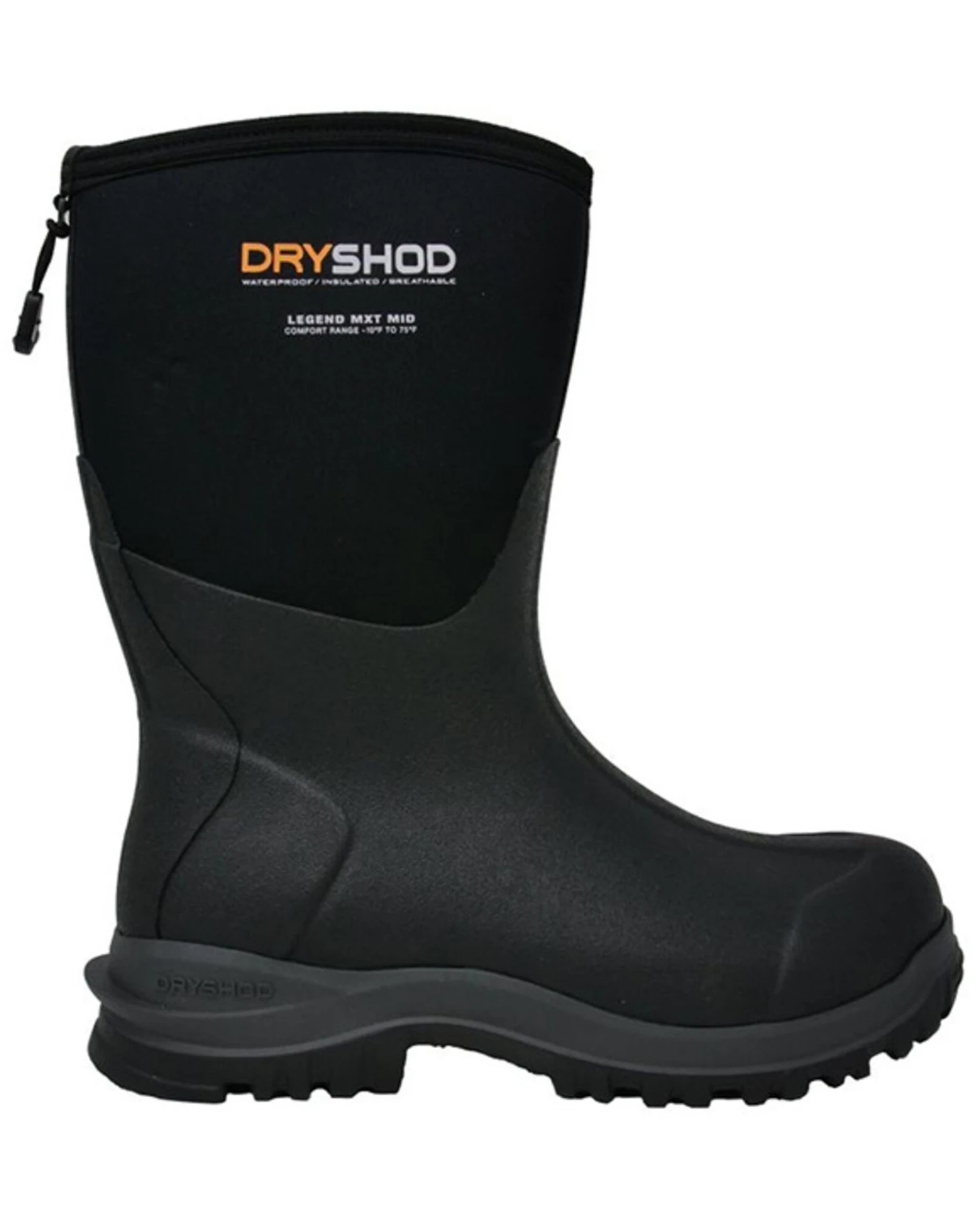 Dryshod Men's Legend MXT Rubber Boots - Round Toe 4 Dryshod Men's Legend MXT Rubber Boots - Round Toe - Image 2