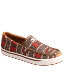Twisted X Men's Southwestern Slip-On Loper Shoe - Moc Toe -Western Cowboy Equipment Store 2000331701 900 P1