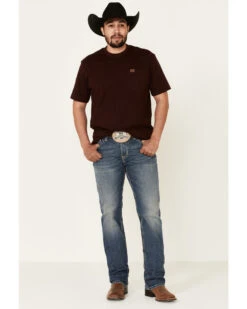 Rock & Roll Denim Men's Pistol Med Stretch Regular Straight Leg Jeans -Western Cowboy Equipment Store 2000333353 400 P1