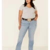 Ariat Women's Vivian Bootcut Jeans - Plus 2 Ariat Women's Vivian Bootcut Jeans - Plus -Western Cowboy Equipment Store 2000333779 400 P1