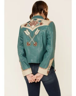Double D Ranch Women's Let's Smoke The Peace Jacket 8 Double D Ranch Women's Let's Smoke The Peace Jacket -Western Cowboy Equipment Store 2000337242 300 P4