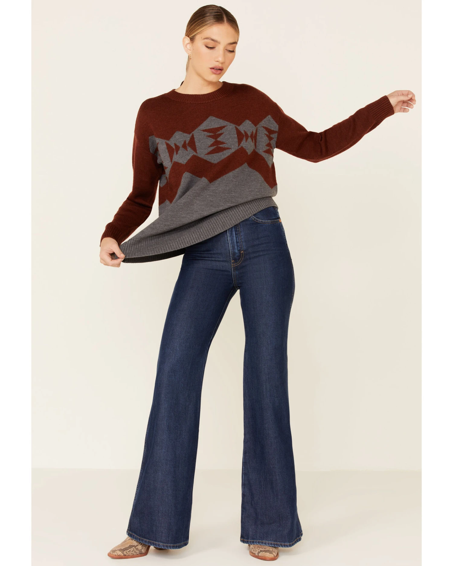 Pendleton Women's Sonora Merino Pullover Sweater 3 Pendleton Women's Sonora Merino Pullover Sweater