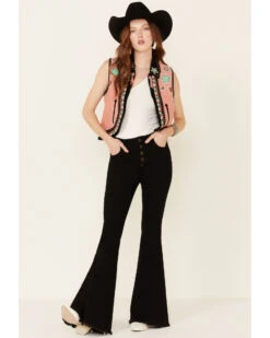 Double D Ranch Women's Song Of The West Suede Vest