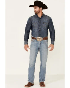 Cody James Core Men's Pistol Light Performance Stretch Slim Straight Jeans -Western Cowboy Equipment Store 2000340649 400 P1