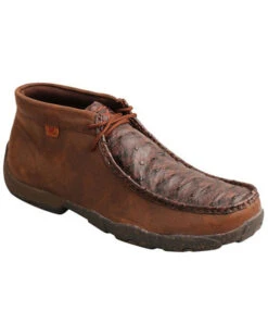 Twisted X Men's Ostrich Chukka Shoes - Moc Toe -Western Cowboy Equipment Store 2000341554 200 P1