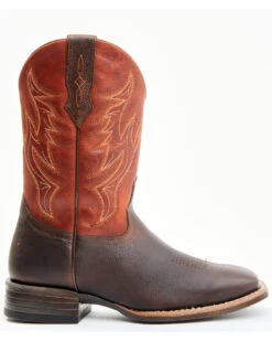 Cody James Men's Orange Hoverfly Performance Western Boots - Broad Square Toe