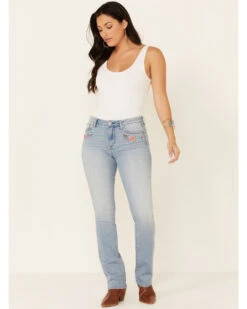 Driftwood Women's Flower Power Flare Leg Jeans -Western Cowboy Equipment Store 2000344292 400 P1