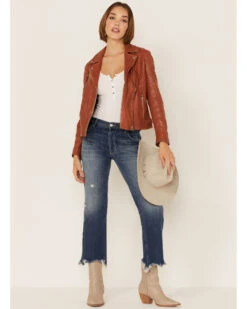 Mauritius Women's Star Leather Jacket -Western Cowboy Equipment Store 2000345035 800 P4