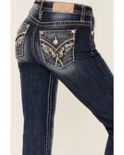 Miss Me Women's Paisley Chloe Bootcut Jeans -Western Cowboy Equipment Store 2000345358 401 P2