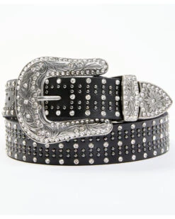 Shyanne Women's Triple Row Bling Belt