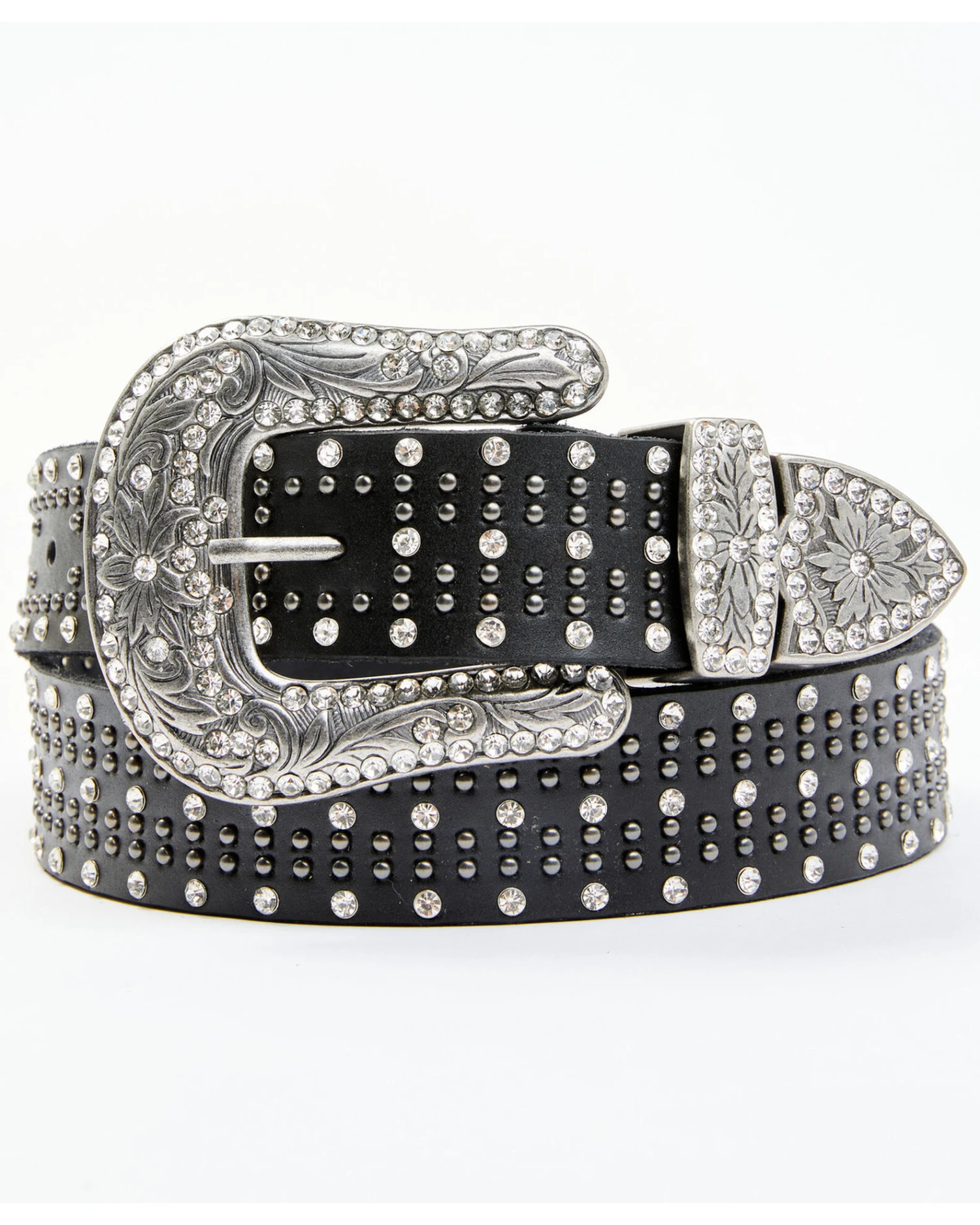 Shyanne Women's Triple Row Bling Belt 3 Shyanne Women's Triple Row Bling Belt