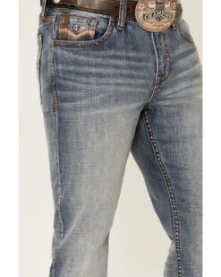 Cody James Core Men's Bear Down Light Wash Stretch Slim Bootcut Jeans -Western Cowboy Equipment Store 2000351786 400 P2