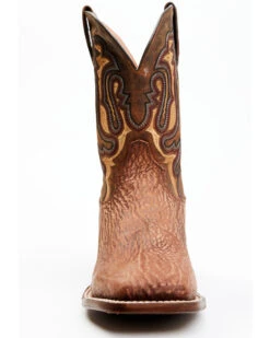 Dan Post Men's Shark Suede Coganc Exotic Western Boots - Broad Square Toe -Western Cowboy Equipment Store 2000354885 235 P4