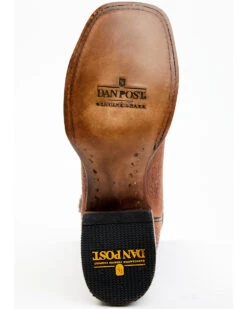 Dan Post Men's Shark Suede Coganc Exotic Western Boots - Broad Square Toe -Western Cowboy Equipment Store 2000354885 235 P7