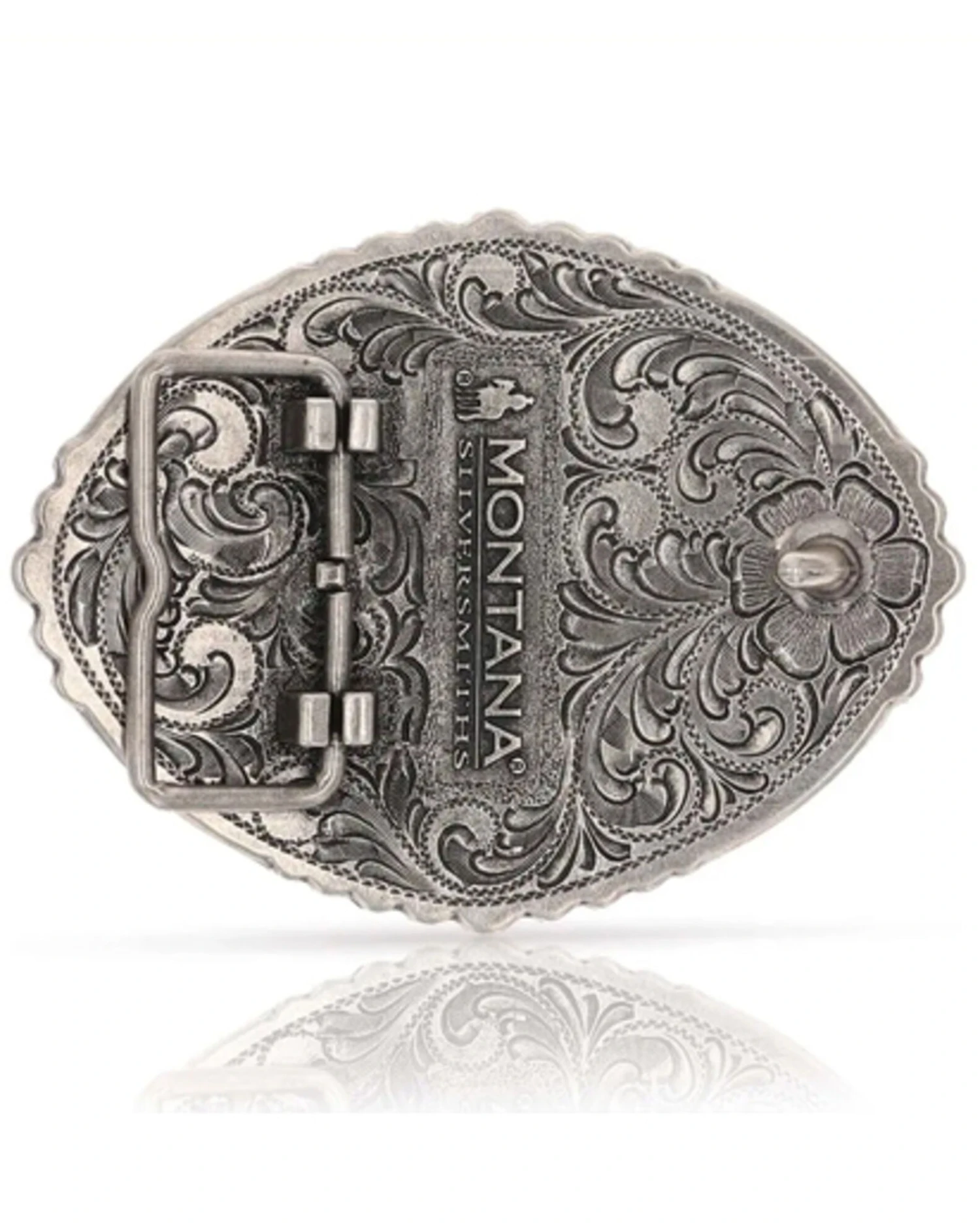 Montana Silversmiths Women's Pain Is Temporary Bull Riding Buckle 4 Montana Silversmiths Women's Pain Is Temporary Bull Riding Buckle - Image 2