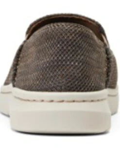 Ariat Men's Heather Brown Hilo 360 Canvas Slip-On Casual Shoe - Moc Toe -Western Cowboy Equipment Store 2000356449 200 P3