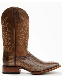 Cody James Men's Cobra Brown Exotic Western Boots - Broad Square Toe -Western Cowboy Equipment Store 2000356778 200 P2