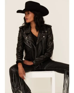 Understated Leather Women's Lightweight Leather Mercy Jacket -Western Cowboy Equipment Store 2000358795 001 P2
