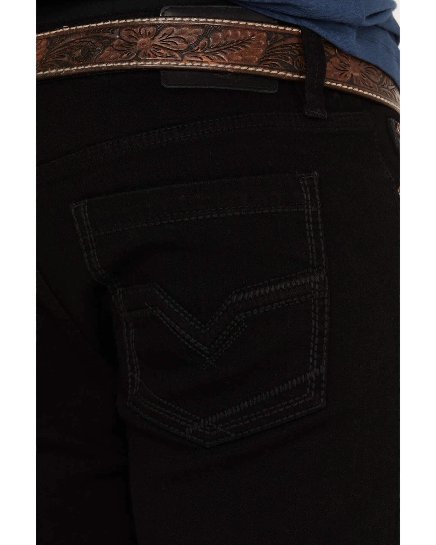 Moonshine Spirit Men's Night Star Stretch Slim Straight Jeans 4 Moonshine Spirit Men's Night Star Stretch Slim Straight Jeans - Image 2