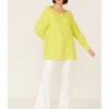 Free People Women's Citron Moira Slouchy Tunic Sweater 1 Free People Women's Citron Moira Slouchy Tunic Sweater -Western Cowboy Equipment Store 2000359565 700 P2