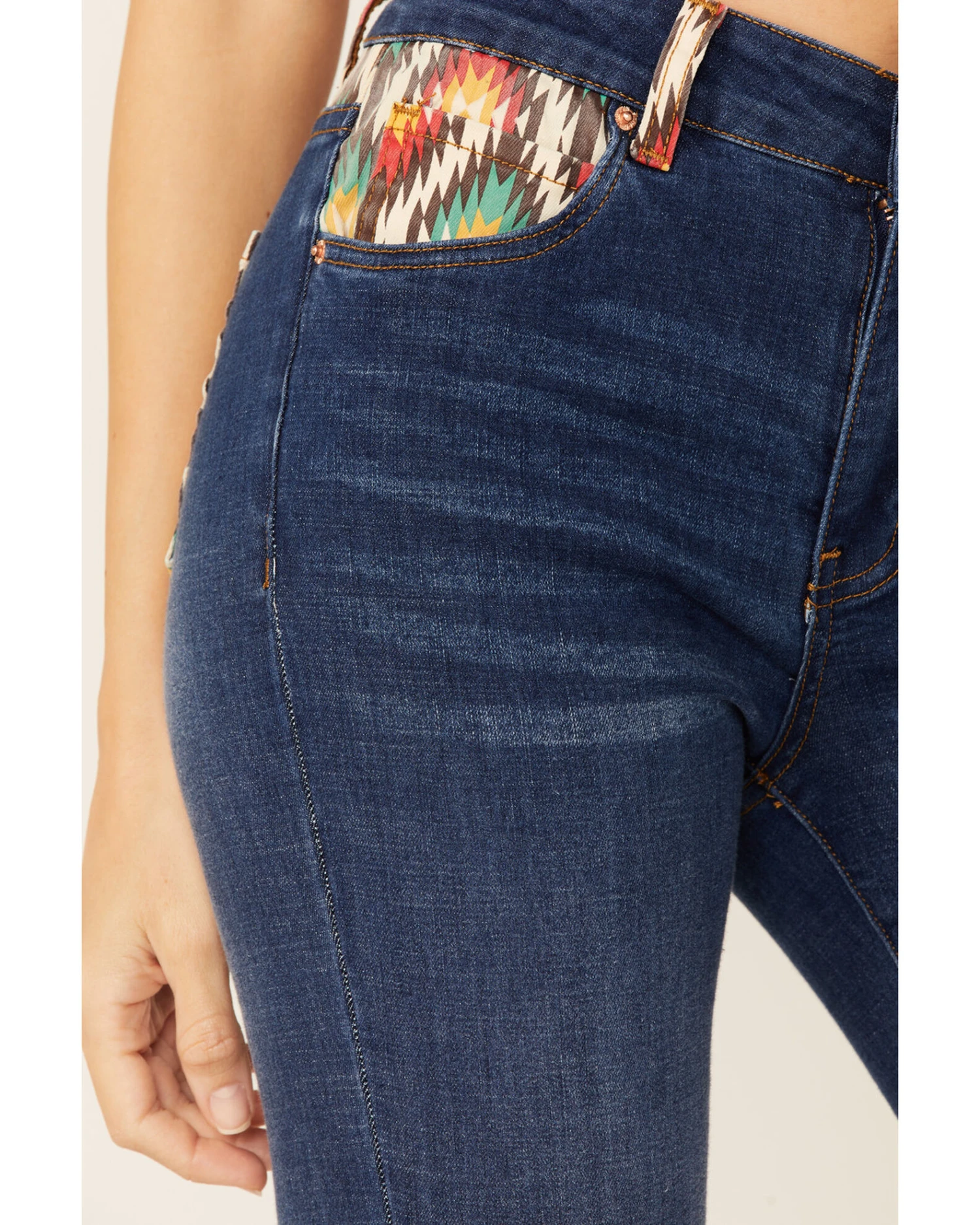 Ranch Dress'n Women's Hayes Southwestern Pocket Bootcut Jeans 3 Ranch Dress'n Women's Hayes Southwestern Pocket Bootcut Jeans