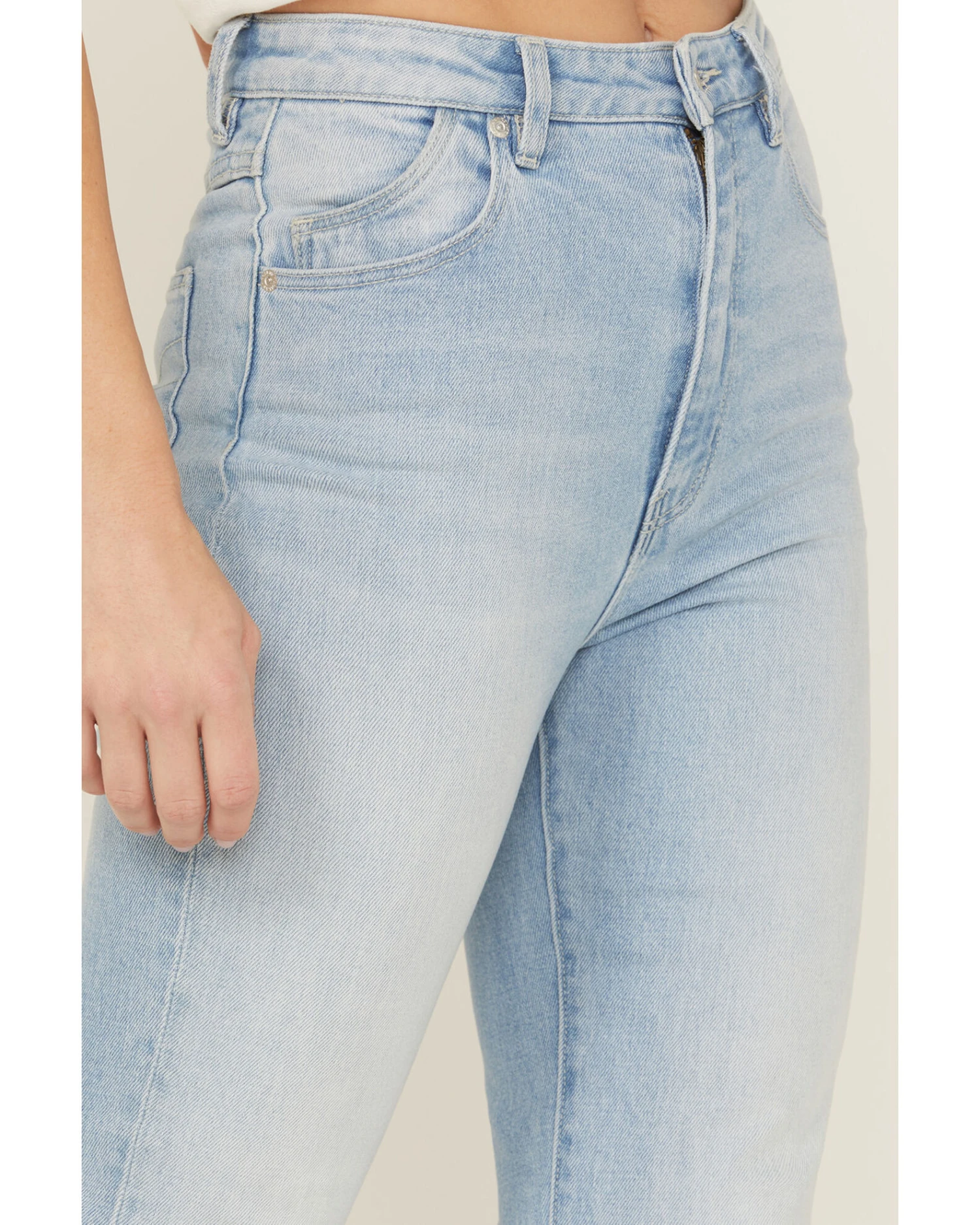 Rolla's Women's Dusters Bluebird Crop Bootcut Jeans 3 Rolla's Women's Dusters Bluebird Crop Bootcut Jeans